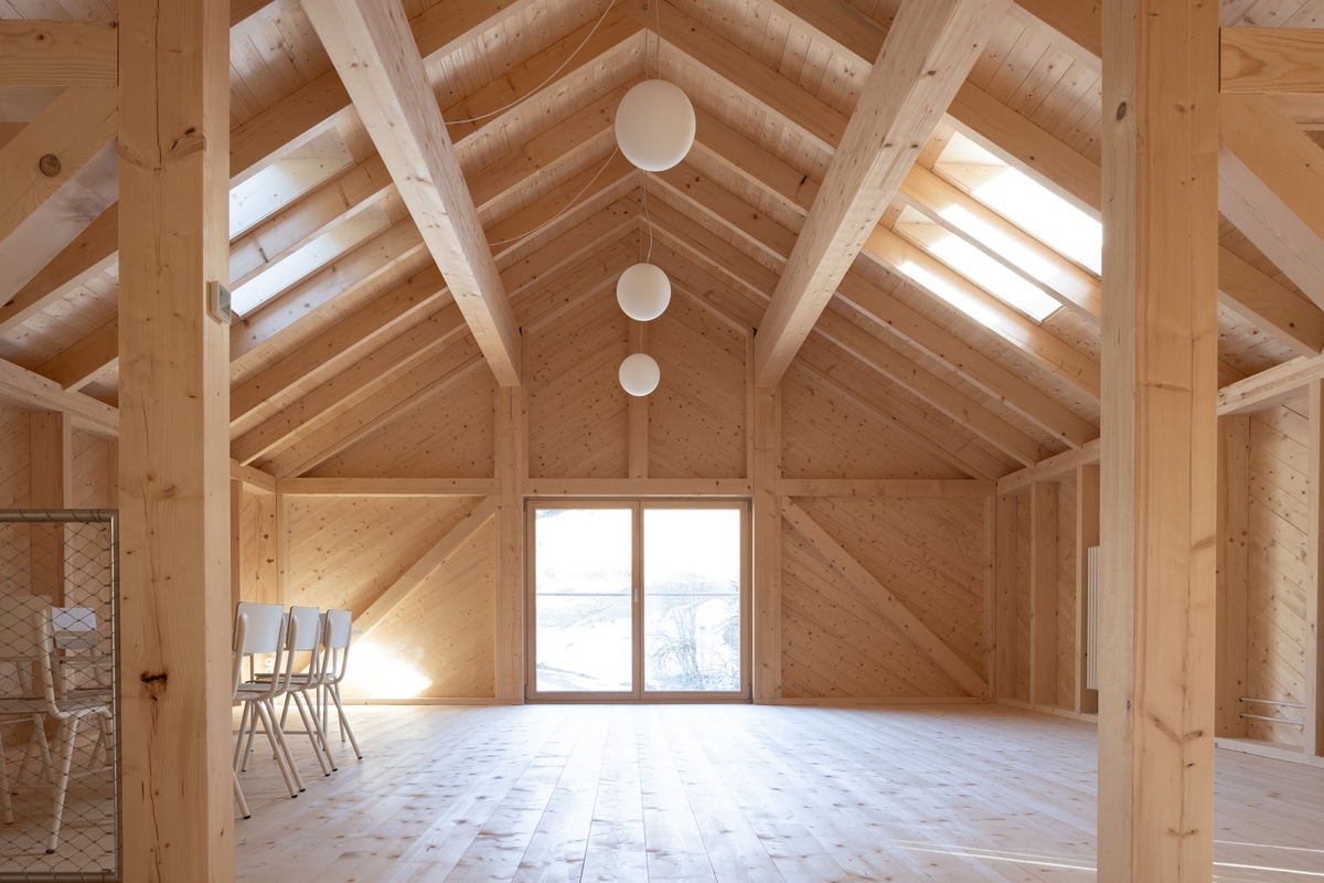 Yoga and workshop room