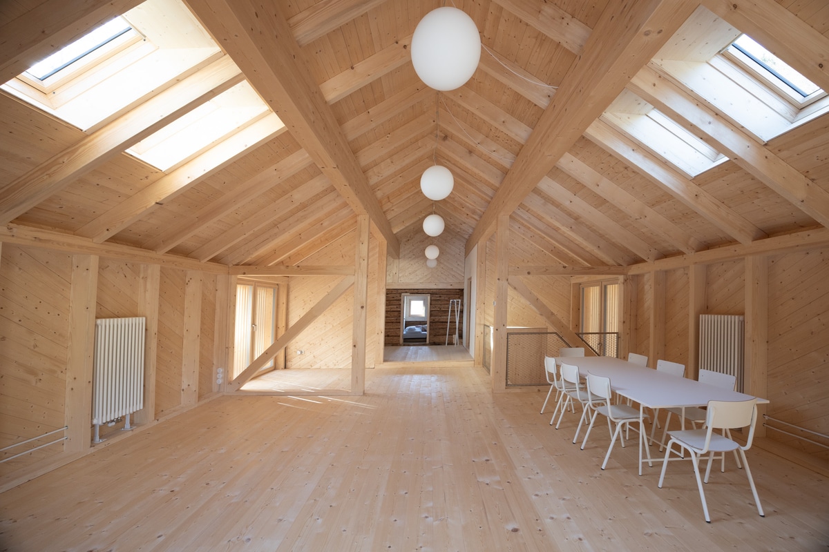 Photo of the yoga room